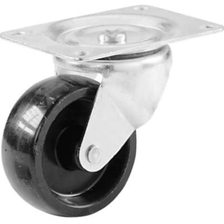 Homepage 5 in. Rubber Swivel Caster, 6PK HO3841402